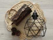 DĘBOWA Lampa Sufitowa LOFT Drewniana Podsufitka z korą -- FAKŁY