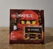 Lego Ninjago 2855916 Golden Sword plus display rack saszetka klocki unikat