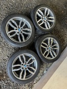 Opony wielosezonowe continental, dwa rozmiary 245/45/R19, 275/40/R19 BMW X4