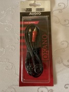 OKANO Kabel Audio RCA Cinch 2.5m Stereo AUX Hi-Fi High Quality oryginalny