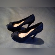szpilki platforma 38 open toe