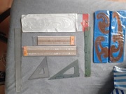 Krzywiki szablony linijki calosc