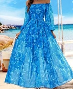 Piękna sukienka turkusowa,nowa bez metki