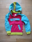 nowa Crocs 92 kurtka przeciwdeszczowa z kapturem kangurka 4t toddler