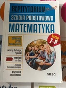 Repetytorium GREG z matematyki szkoła podstawowa klasa 7-8