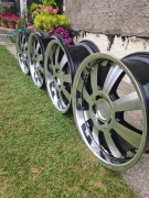 ALUFELGI 18" LENSO CONCERTO BLACK POLISHED AND MIRROR LIP