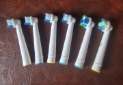Komplet końcówek do szczoteczki elektrycznej Oral B + masaż i polerowanie