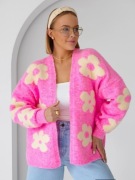 STYLOWY SWETEREK DAMSKI FLOWERS NOWOŚĆ WIOSNA 
