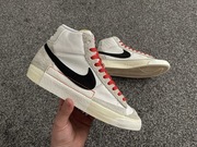 Biały damskie buty Nike Blazer Mid 77 Skóra Rozmiar 41 Długość wkładki 26cm