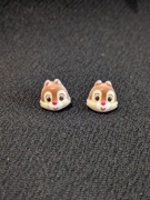 Kolczyki Disney Chip i Dale