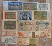 stare banknoty Niemcy zestaw  (2)
