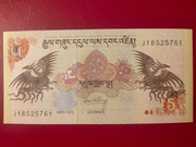 Bhutan 5 Ngultrum 2015r. P-28c UNC 