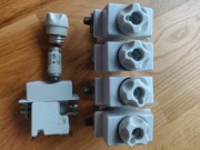 Gniazdo bezpiecznikowe porcelanowe + bezpiecznik 63A