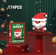 Micro klocki, dekoracja świąteczna