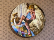 RECO Talerz ozdobny porcelanowy chłopiec 