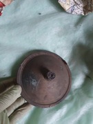 Bąk zabawka antyk brąz metal żyrandola Odbłyśnik lampy, pokrywka, bęben