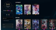 Konto League Of Legends[wszystkie postacie,249skinów]