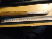 Stare dłuto gniazdowe 6mm z I połowy XX wieku.