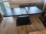 Stół/ława rozkładany firmy Mazzoni, czarny Aston