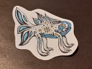 Rybka, naklejka 7cm x 7cm