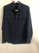 RALPH LAUREN GRANATOWA JEDWABNA  KOSZULA R. 36/S