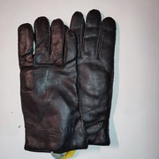Perełka vintage rękawiczki męskie skórzane
