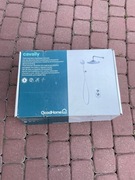 Kolumna prysznicowa z deszczownicą srebrna TINKISS