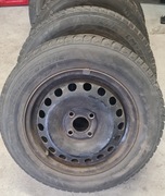 Opony zimowe 165x70 R14 felgi stalowe 4x100 VW Up, Citigo - OKAZJA!!!