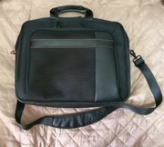 Torba na laptopa 17,3" ze skórzanym elementami 