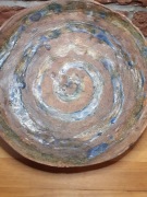 Dekoracyjna patera na owoce  śr. 30 cm, sztuka użytkowa