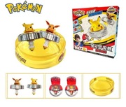 POKEMON BATTLE SPINNER ARENA – Pojedynek Pikachu vs Mew + Wyrzutnie
