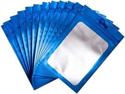 Woreczki torebki foliowe strunowe niebieski 7.5/12