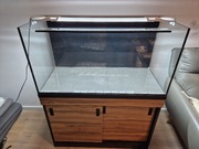 Akwarium 220L + szafka + LED Aquael Leddy Slim Day&Night