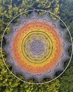  Mandala,Handmade łapacz snów na prezent, nowoczesny, retro wystrój wnętrz 