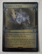 MTG - LTR - Isolation at Orthanc Silver Foil