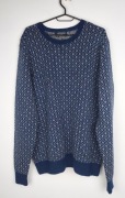Sweter wełniany męski, sweter męski, sweter norweski, sweter męski XXL