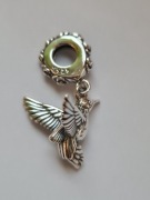 Nowy charms koliber srebro s 925 srebrna zawieszka do bransoletki Pandora