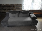 Sofa/Łóżko/Kanapa rozkładana Szara