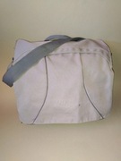 Markowa torba sportowa Nike listonoszka na ramię do szkoły szara