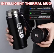 Termos 500ml ze stali nierdzewnej z wyświetlaczem LED 6 kolorów