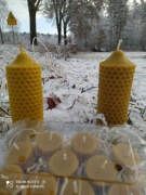 Świece z wosku pszczelego 100 %