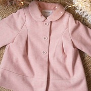 Płaszczyk flauszowy różowy roz. 80 Mayoral