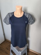 Seven For 7 damska koszulka sportowa XL granat szary trening 