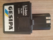 Gesipa 14.4 2.6ah bateria akumulator
