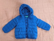 Kurtka dziecięca puchowa przejściowa lekka Benetton, rozm. 90