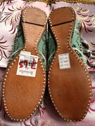 Ręcznie zdobione baleriny etniczne – Accessorize – rozmiar 37