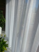 Firana batyst szron mrożony srebrna 