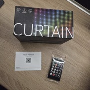 Grilanda oświetlenie 2m x 2m 400 LED lampki światełka kurtynowe