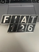 Tylni znaczek do fiata 126