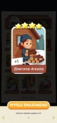 Naklejka Karta Monopoly GO 4* SET20 Zbieranie drewna